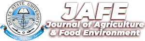 The Journal of Agriculture and Food Environment (JAFE)